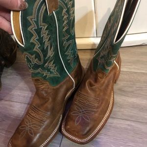 Barely worn genuine cowboy boots
